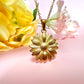 Gold Daisy necklace.