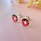 Kooky Kids Donut sterling silver earrings