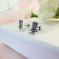 925 Sterling silver Cowboy Boot stud earrings.